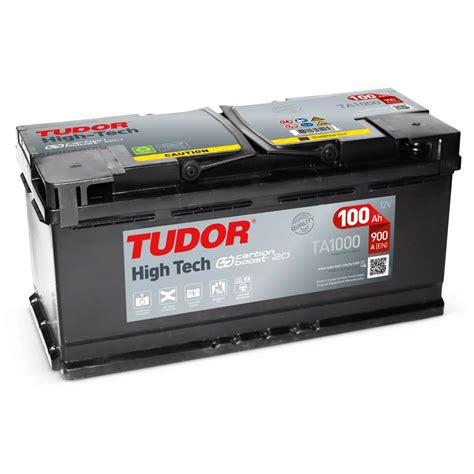 Tudor TUDOR TA1000 Car Battery 100Ah 900A High Tech Range